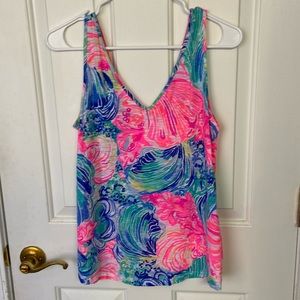 Lilly Pulitzer V-neck Sleeveless Top